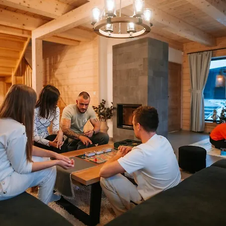 木屋 Zrub Azarka S Virivkou A Saunou Benus