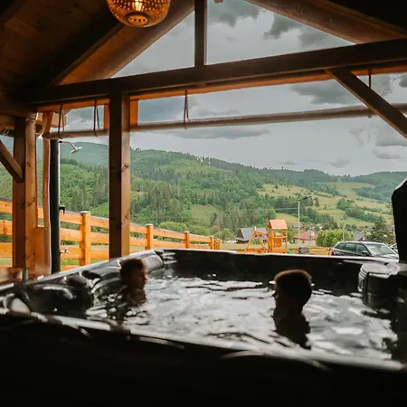 Chalet Zrub Azarka S Virivkou A Saunou *