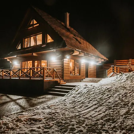 Zrub Azarka S Virivkou A Saunou Chalet Benus