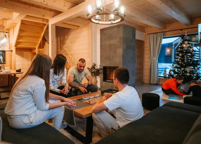 شاليه Zrub Azarka S Virivkou A Saunou Benus